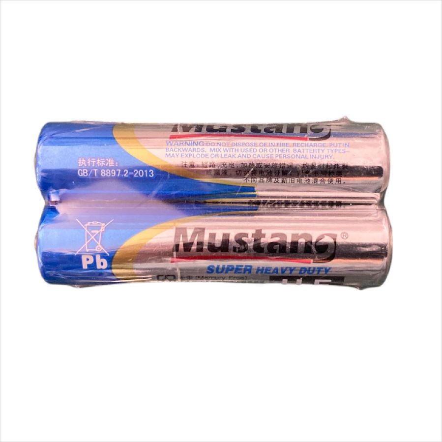 Pack 10 Unds Pilas MUSTANG AAA 1.5V