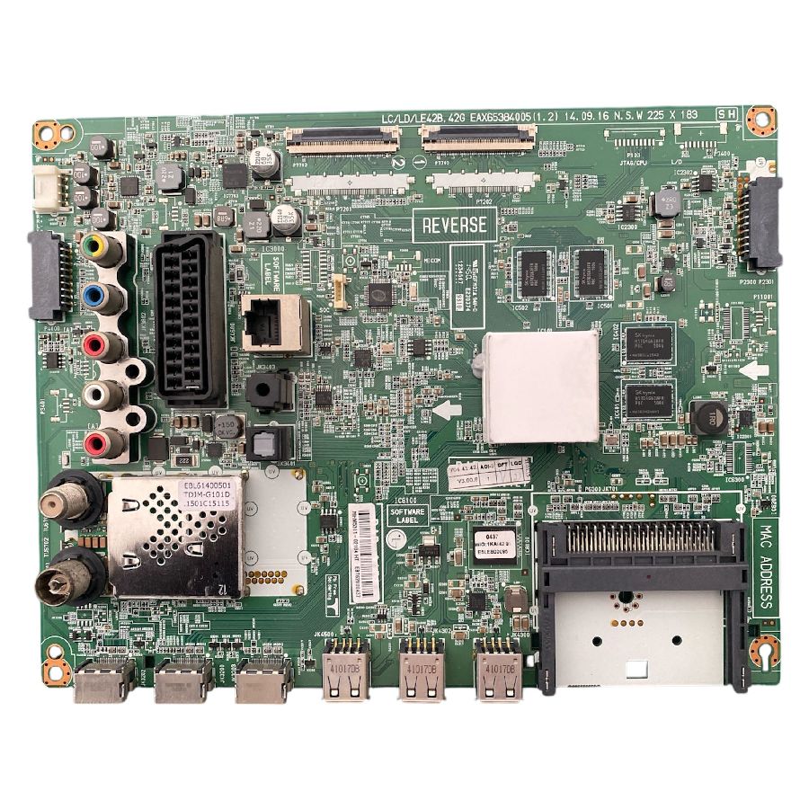 Placa Main LG 42LB650V EAX6584004(1.5) EBT62800437 usada