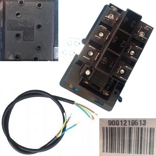 Cable Alimentación con Caja de Conexion ITW TB190 9001219513 Vitro Balay 3EB865FR/03