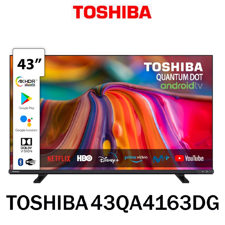 Despiece TV TOSHIBA 43QA4163DG