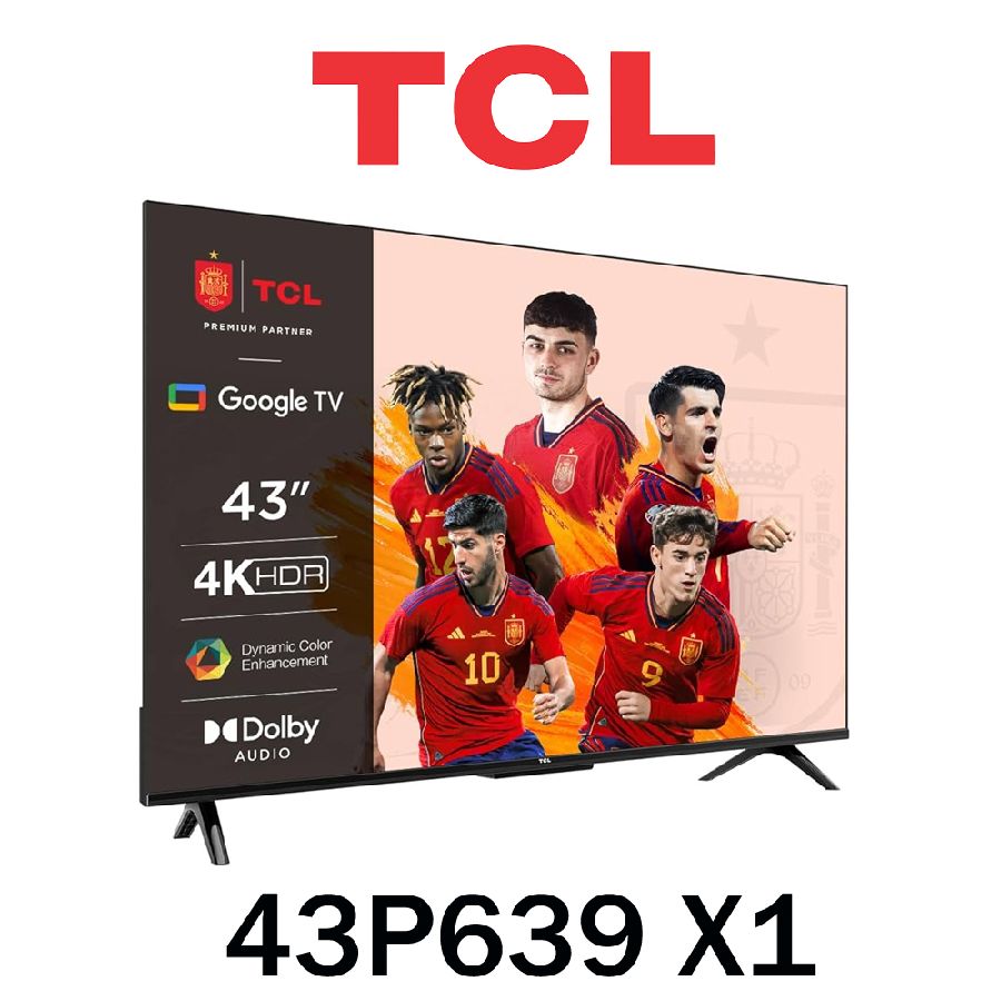 Despiece TV TCL 43P639, 43P639X1