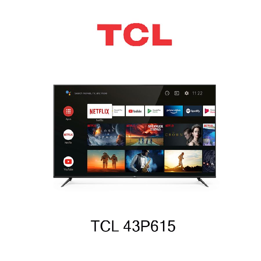 Despiece TV TCL 43P615