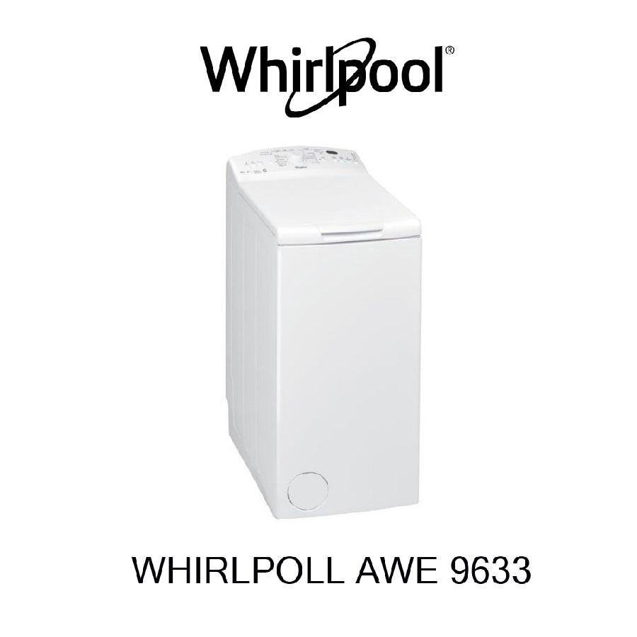 Despiece Lavadora Whirlpoll AWE 9633