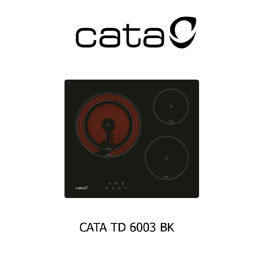 Despiece vitrocerámica CATA TD 6003 BK