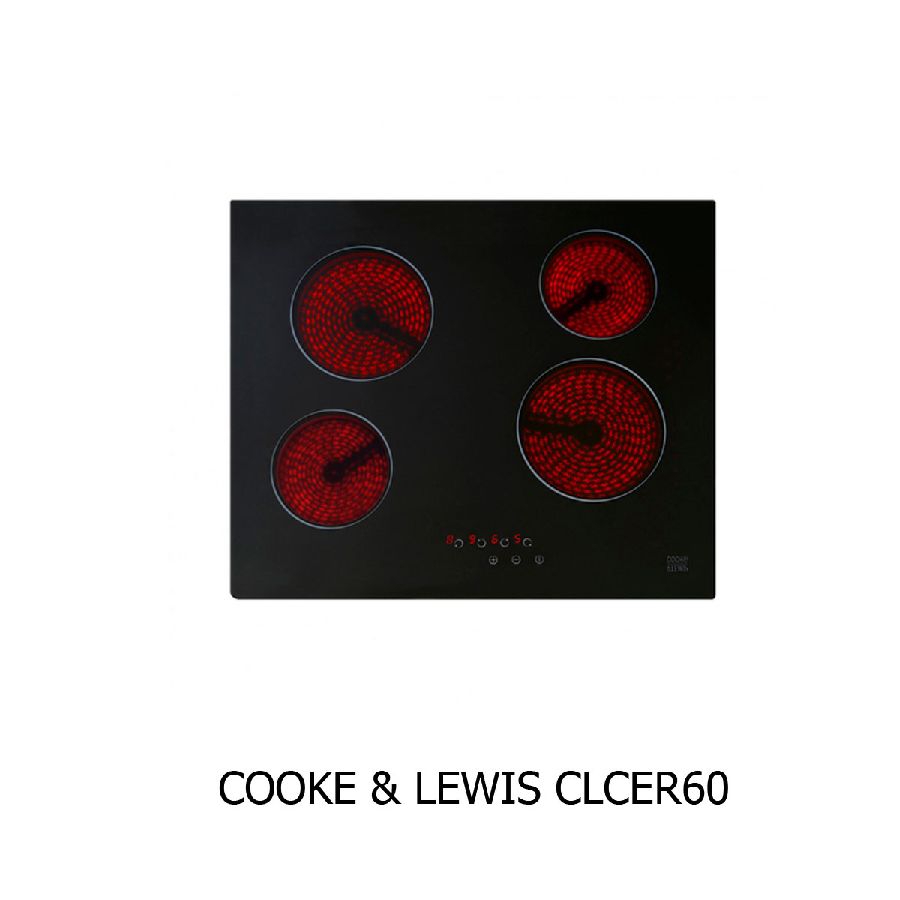 Despiece vitrocerámica COOKE & LEWIS CLCER60