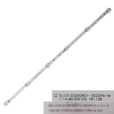 Tira 6 leds SJ.CX.D3200601-3030HS-M,HBH-L1 E493461  SILVER IP-LE32/495523