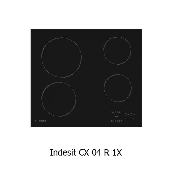 Despiece vitrocerámica Indesit CX 04 R 1X