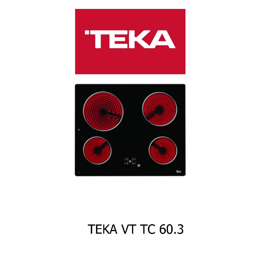 Despiece vitrocerámica TEKA VT TC 60.3