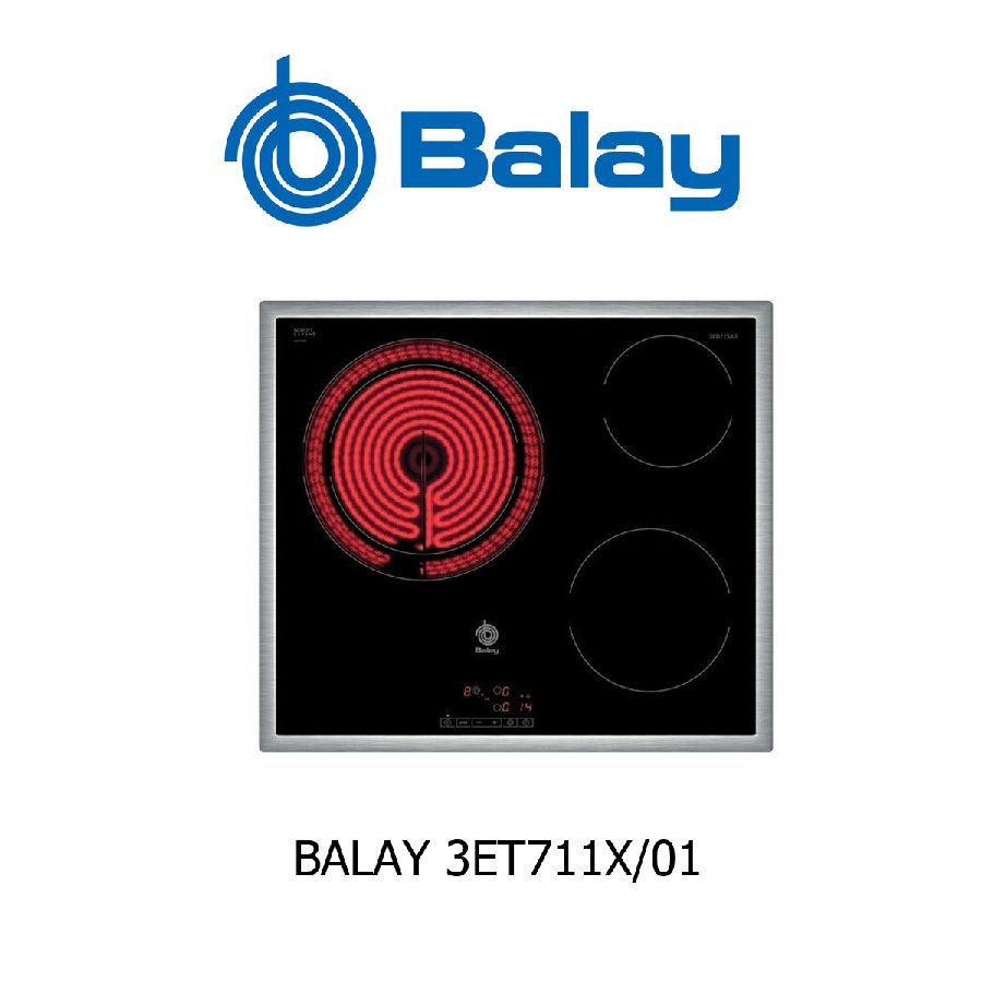 Despiece vitrocerámica Balay 3ET711X/01
