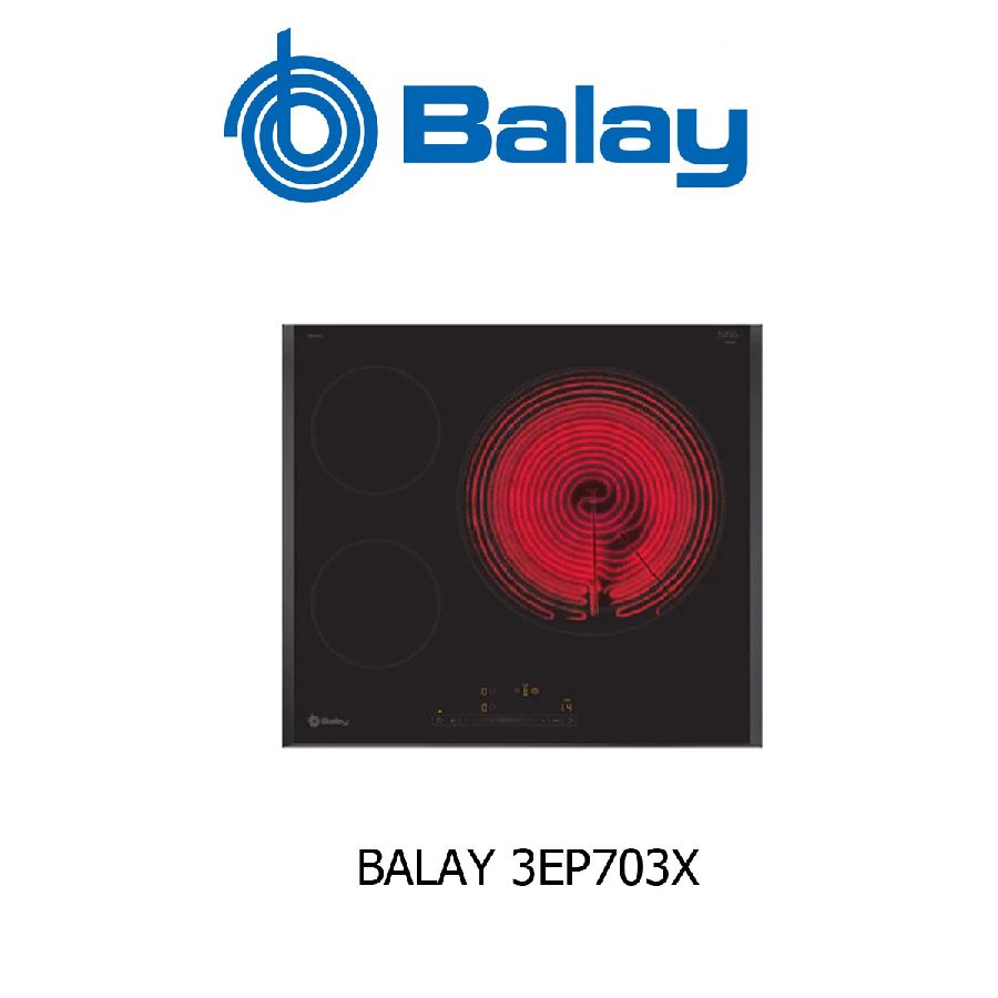 Despiece vitrocerámica Balay 3EP703X