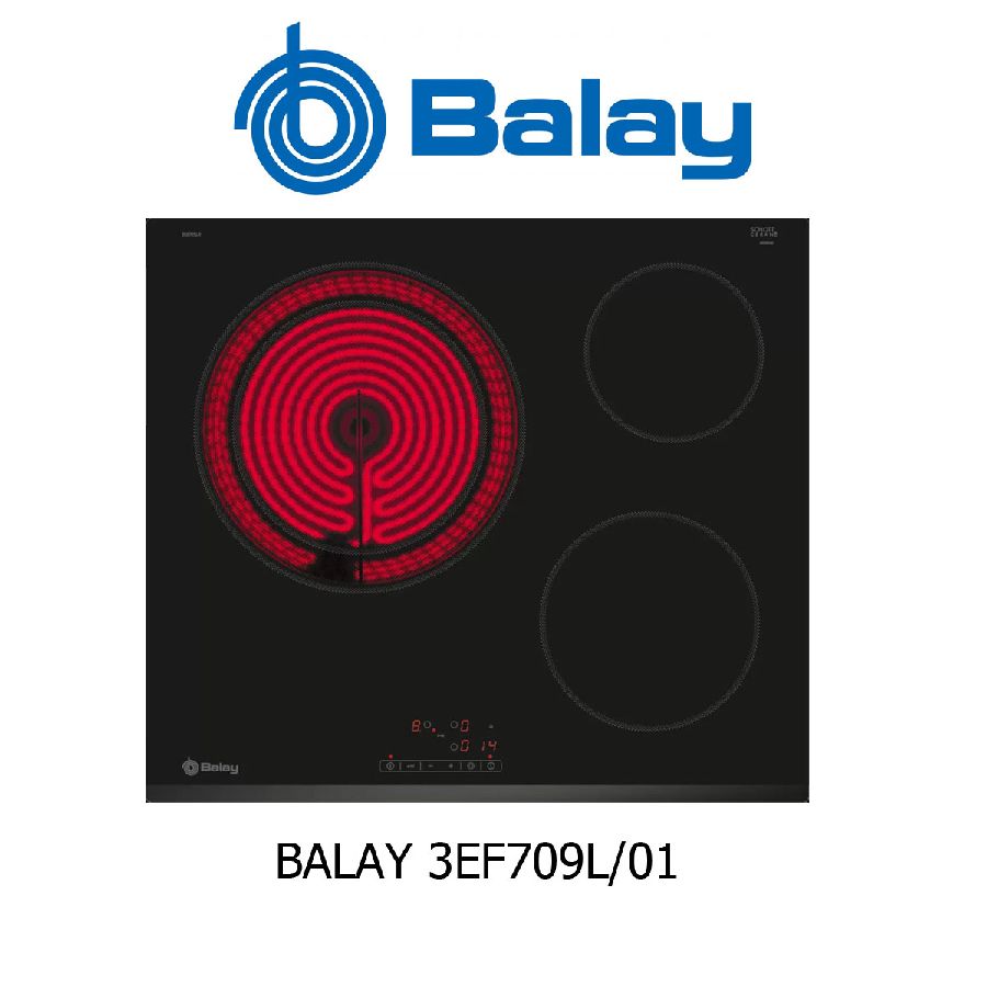 Despiece vitrocerámica Balay 3EF709L/01