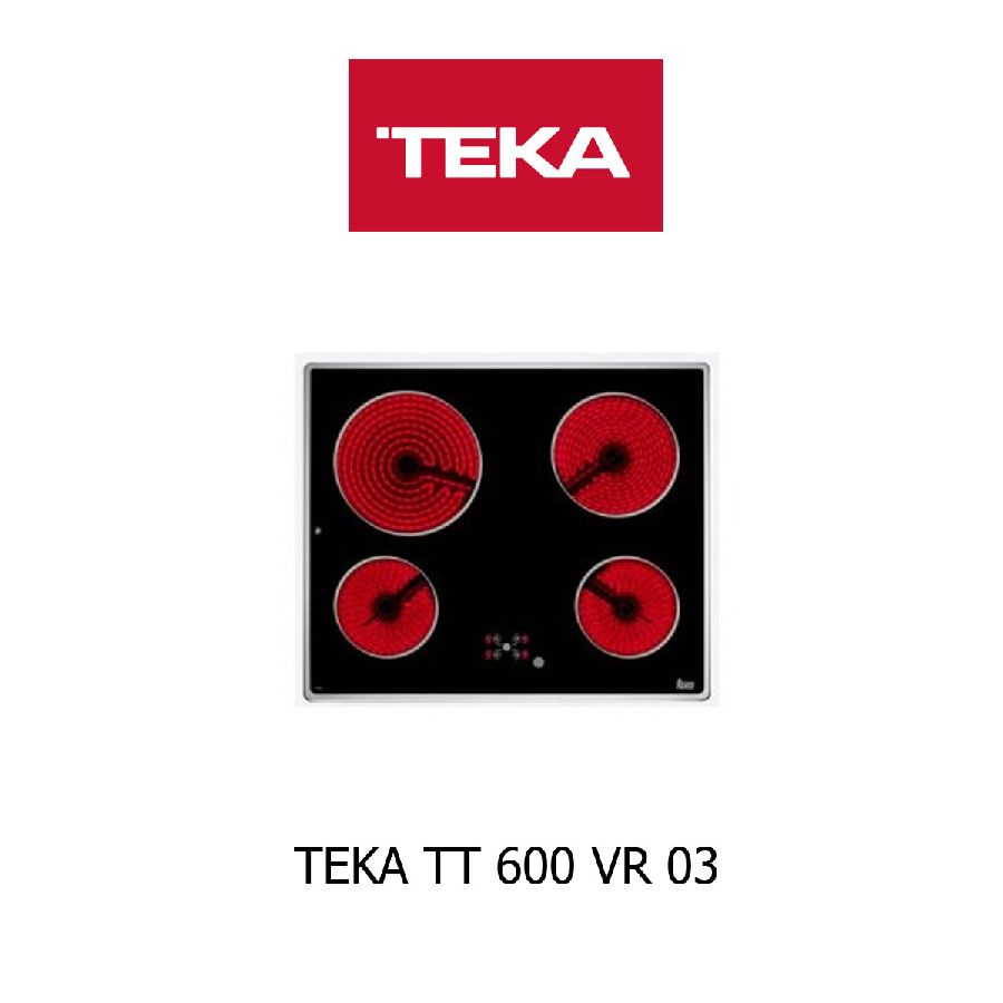 Despiece vitrocerámica TEKA TT 600 VR 03
