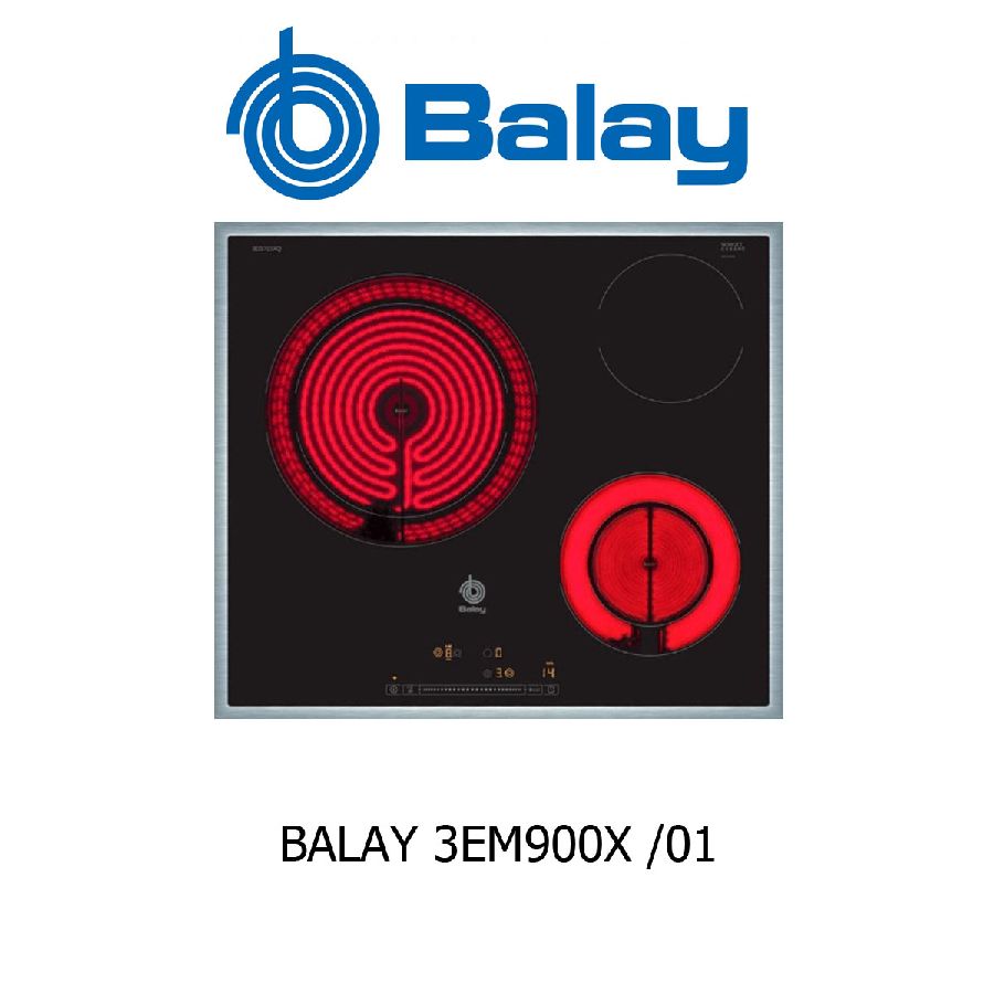 Despiece vitrocerámica Balay 3EM900X /01