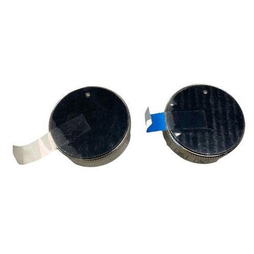 Set 2 Mandos Control Horno Teka HLB 822P negros Temperatura y Programas - ORIGINALES -