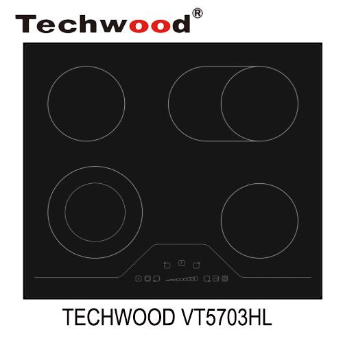 Despiece vitrocerámica TECHWOOD VT5703HL