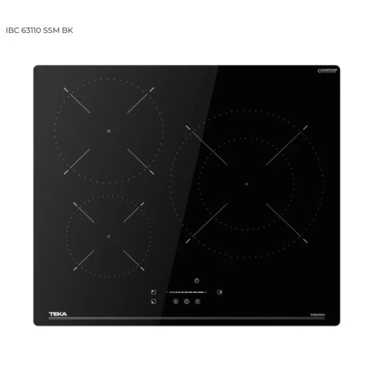Cristal placa de inducci�n Teka ibc 63110 ssm bk, de desmontaje, en perfecto estado