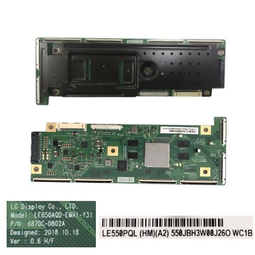 Placa T-Con TV LG OLED55C9MLB LE550PQL 6870C-0802A LE650AQD-EMA1-Y31