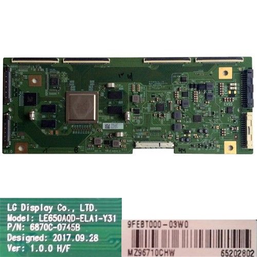 Placa T-Con LE650AQD-ELA1-Y31 6870C-0745B, LG OLED55B8PLA