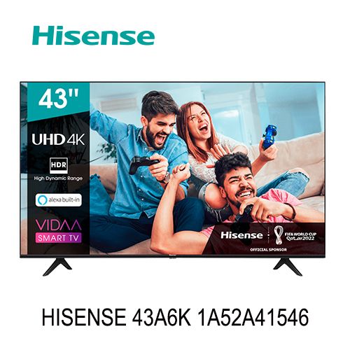 Despiece TV HISENSE 43A6K 1A52A41546