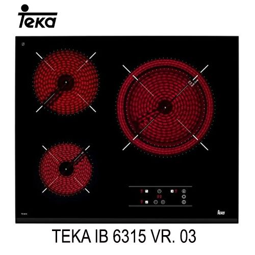 Despiece vitrocer�mica TEKA IB 6315 VR 03