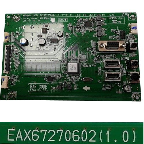Placa Main EAX67270602 (1.0), LG 27MP89