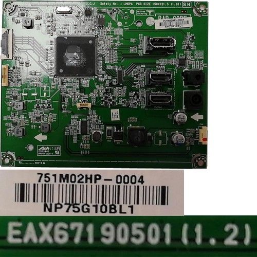 EAX67190501 (1.2), LG 27UD69-W