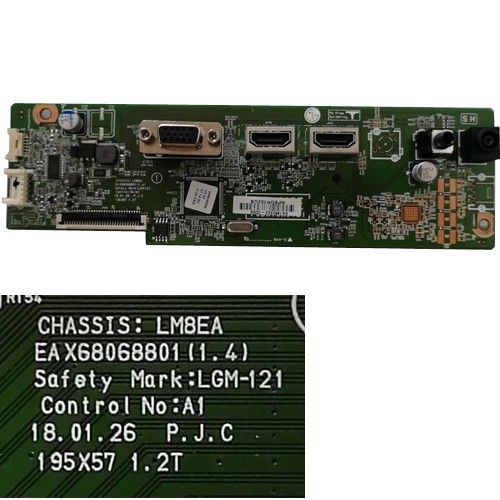 Placa Main EAX68068801(1.4), LG 24MK600M