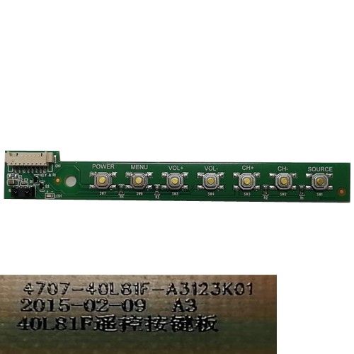 Módulo Botonera 4707-40L81F-A3123K01, Stream System BM40L81