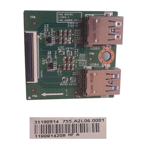 Placa Conector de Carga, L7265-1