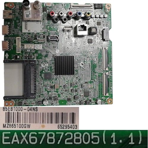 Placa Main EAX67872805(1.1), 85EBT000-04NS LG 75UK6500PLA