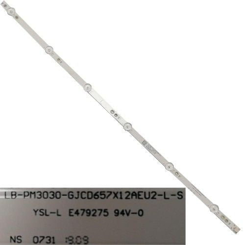 Tira 6 leds LB-PM3030-GJCD657X12AEU2-L-S, Philips 65PUS7303/12 (SWAP)