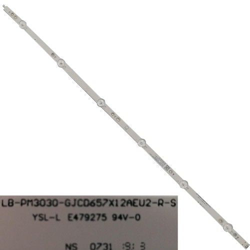 Tira 6 leds LB-PM3030-GJCD657X12AEU2-R-S, Philips 65PUS7303/12 (SWAP)