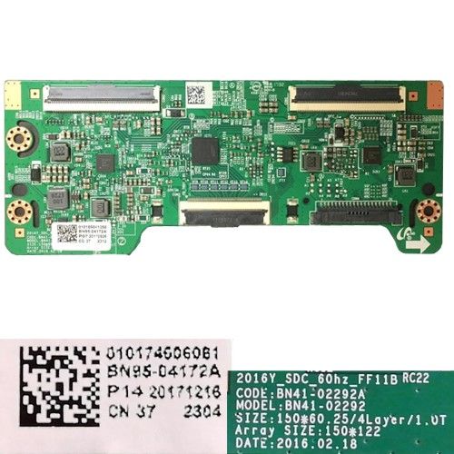 Placa Tcon BN41-02292A, BN95-04172A, Samsung C32F391FWU