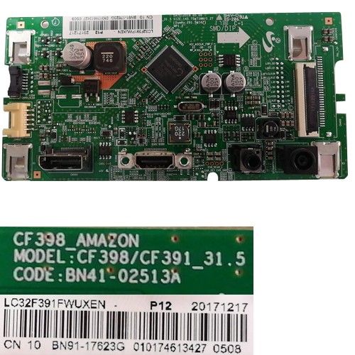 Placa Main BN41-02513A, BN91-17623G, Samsung C32F391FWU