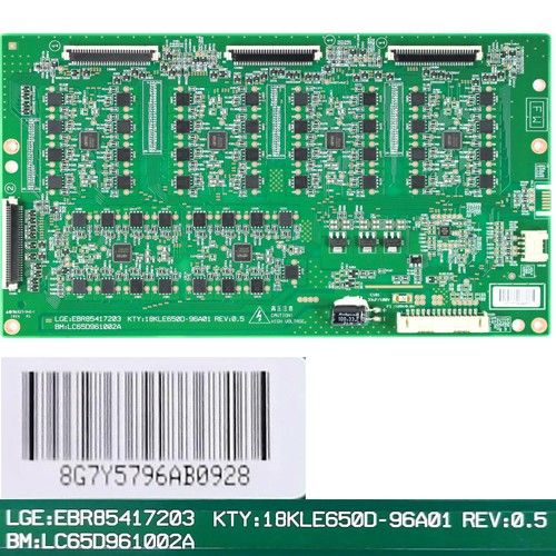 Placa Led Driver EBR85417203, LG 65SK9500PLA