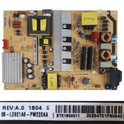 Fuente Alimentación Thomson 40-LE9216-PWA1WG REV:A.0 1804 G 08-LE921A6-PW220AA BTX1800011