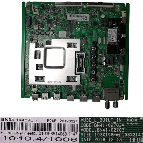 Placa Main BN94-14109F, BN41-02703A, Samsung UE50RU7105K