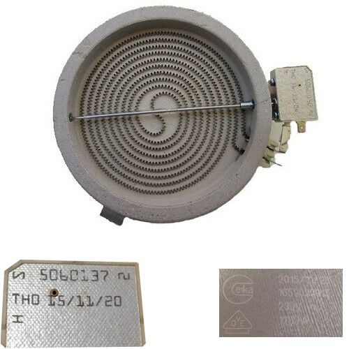 Resistencia Vitroceramica 1652032915 5060137 1200w 230V 16.5 cms Vitro Candy CH630 C/1 SWAP/USADO