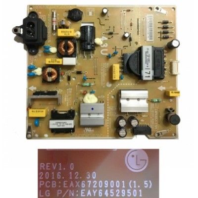 Fuente de Alimentacion LG EAX67209001 1.5 EAY64529501, LGP43DJ-17U1