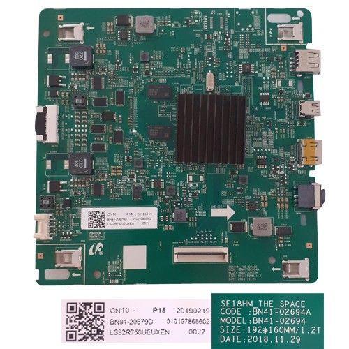 Placa Main BN91-02694A BN91-20679D, Samsung S32R750UEU