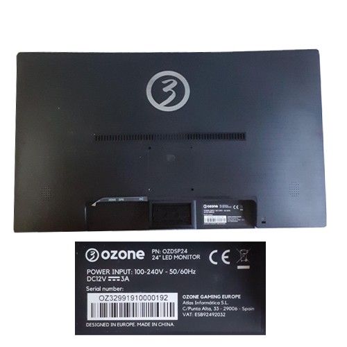 Carcasa trasera Ozone 0ZDSP24 (SWAP)