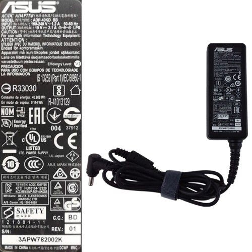 AC Adapter, Cargador... Asus ADP-40KD BB 19V Black SWAP/USADO