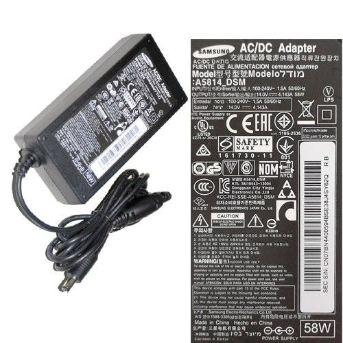 AC Adapter, Cargador... Samsung A5814_DSM 14V Black SWAP/USADO