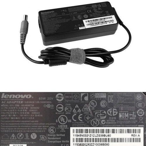 AC Adapter, Cargador... Lenovo ADLX65NCT3A 20V Black SWAP/USADO