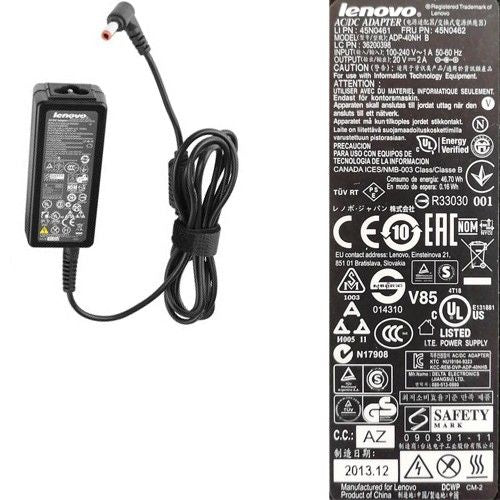 AC Adapter, Cargador... Lenovo ADP-40NH B 20V Black SWAP/USADO