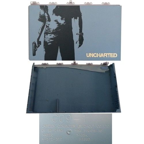 Carcasa Superior Grande - Derecha Sony Ps4 Azul Edicion limitada Uncharted 4-572-317, Swap / de Desmontaje