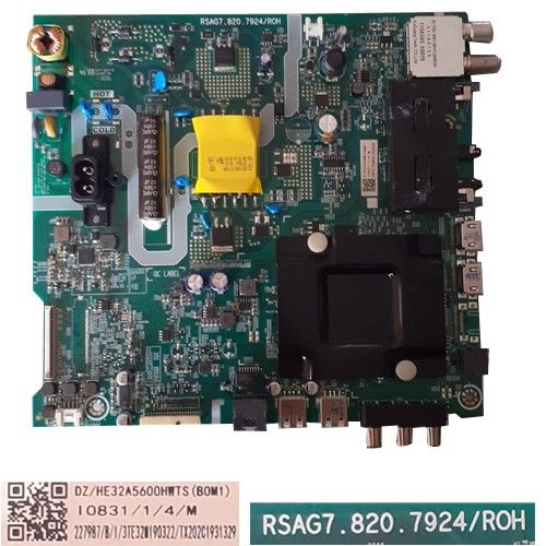 Placa Main Hisense RSAG7.820.7924/ROH, DZ/HE32A5600HWTS HISENSE H32A5600
