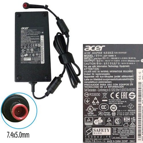AC Adapter, Cargador... Acer ADP-180MB K 19.5V Black SWAP/USADO
