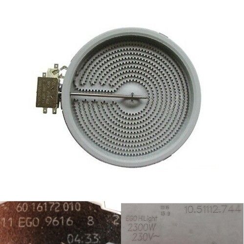 Resistencia Vitro 10.51112.744, 60.16172.010, IKEA SYSTEMS 102.228.21 2300w 230V 23cm