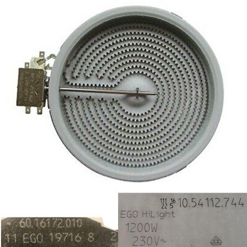 Resistencia Vitro 60.16172.003, 10.54112.744, IKEA SYSTEMS 102.228.21 1200w 230V 16.5cm